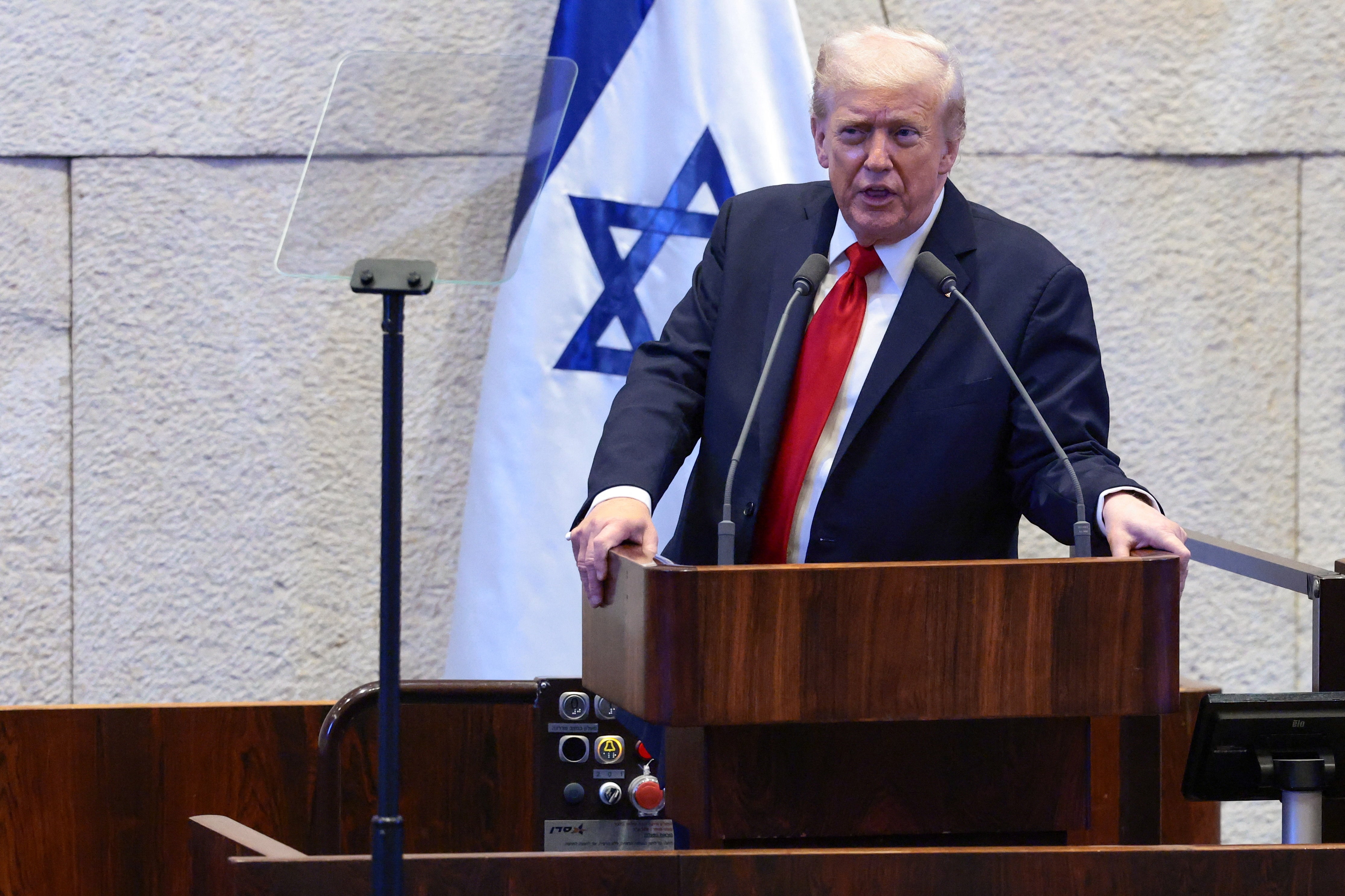トランプ氏、ハマスに警告　合意違反継続なら「残忍な」攻撃に直面