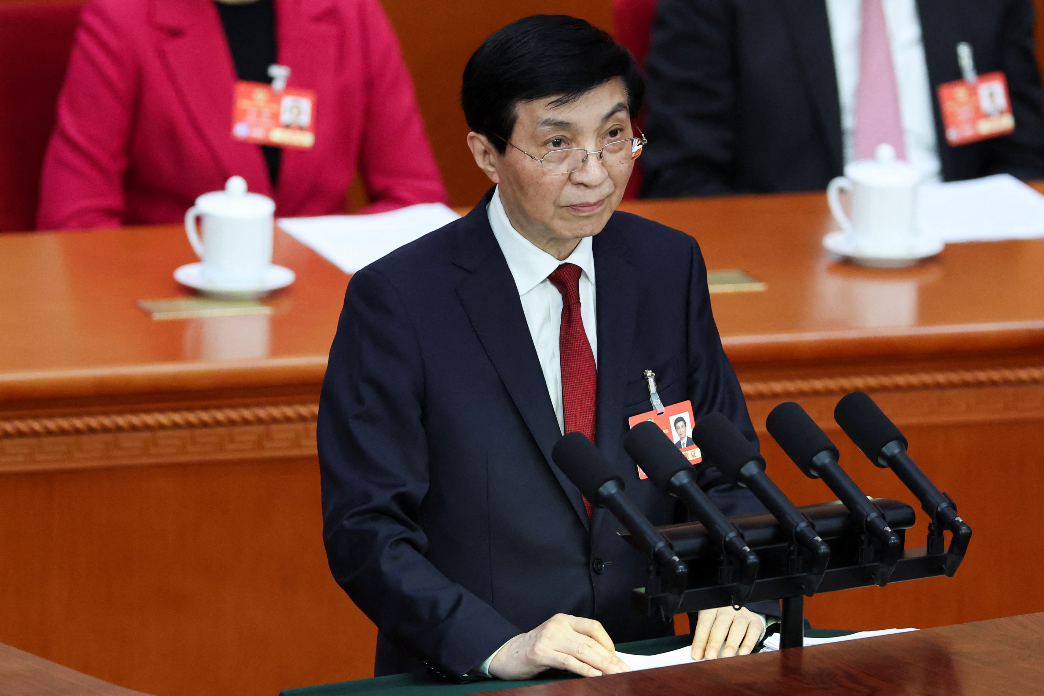 中国で「台湾光復」記念式典、共産党幹部が統一訴え