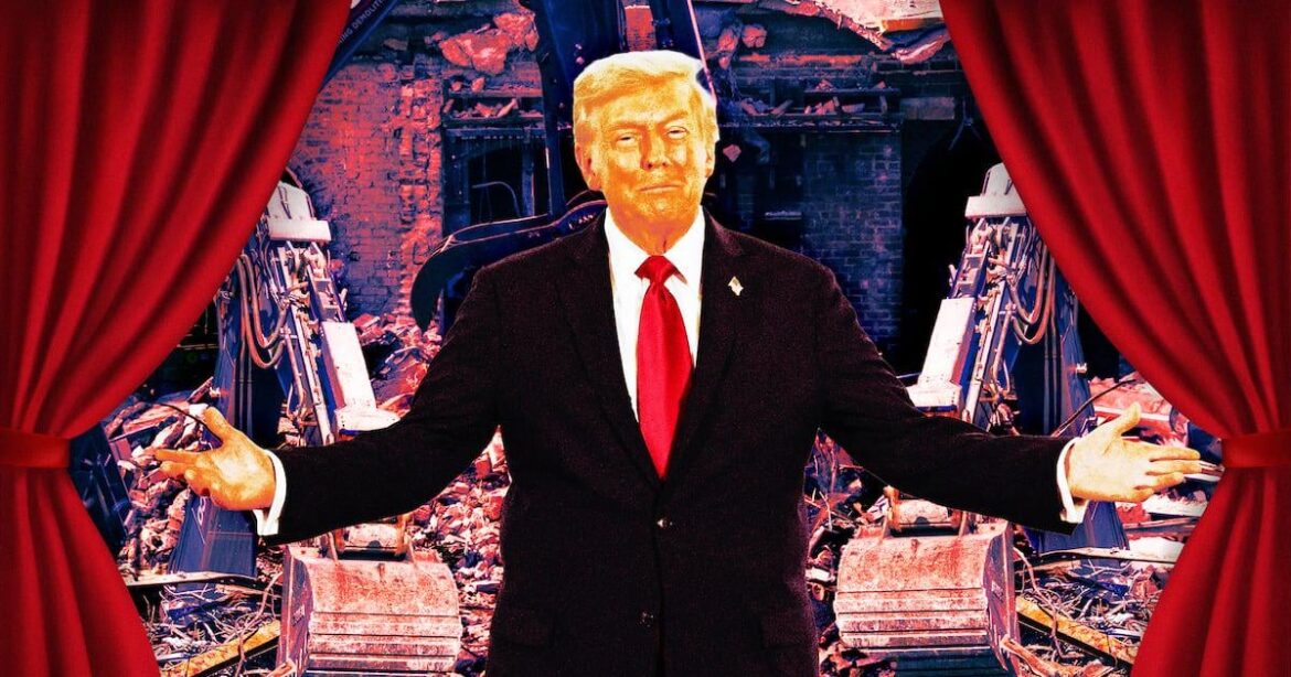 これらはトランプ大統領が秘密にしていた東棟の解体写真だ