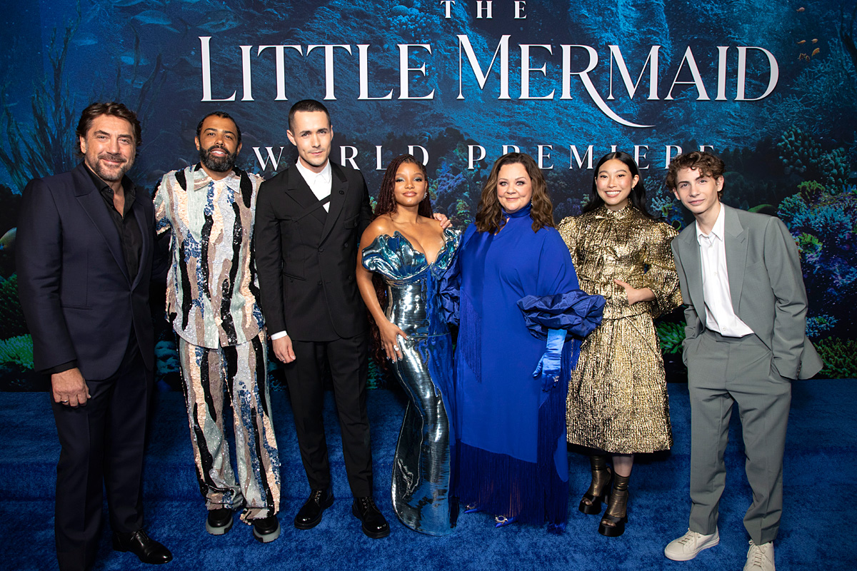 Javier Bardem, Daveed Diggs, Jonah Hauer-King, Halle Bailey, Melissa McCarthy, Awkwafina, Jacob Tremblay