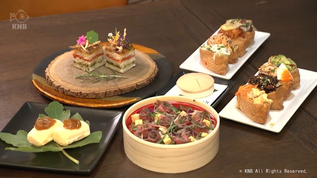 ケーキのように見えて…?「とやまクラフト寿司」 来月から販売(2025年10月30日掲載)|KNB NEWS NNN 共有