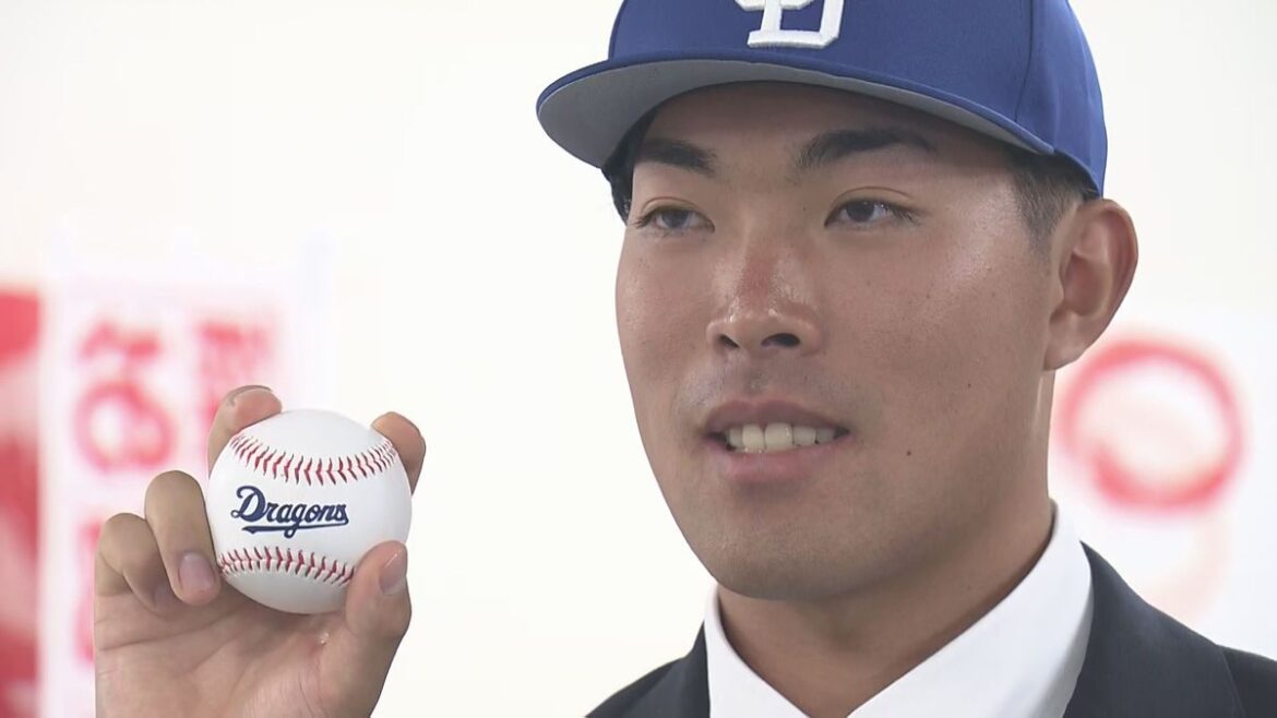 インディゴ篠﨑投手が中日から3位指名 プロ野球ドラフト会議【徳島】(2025年10月23日掲載)|JRT NEWS NNN 共有