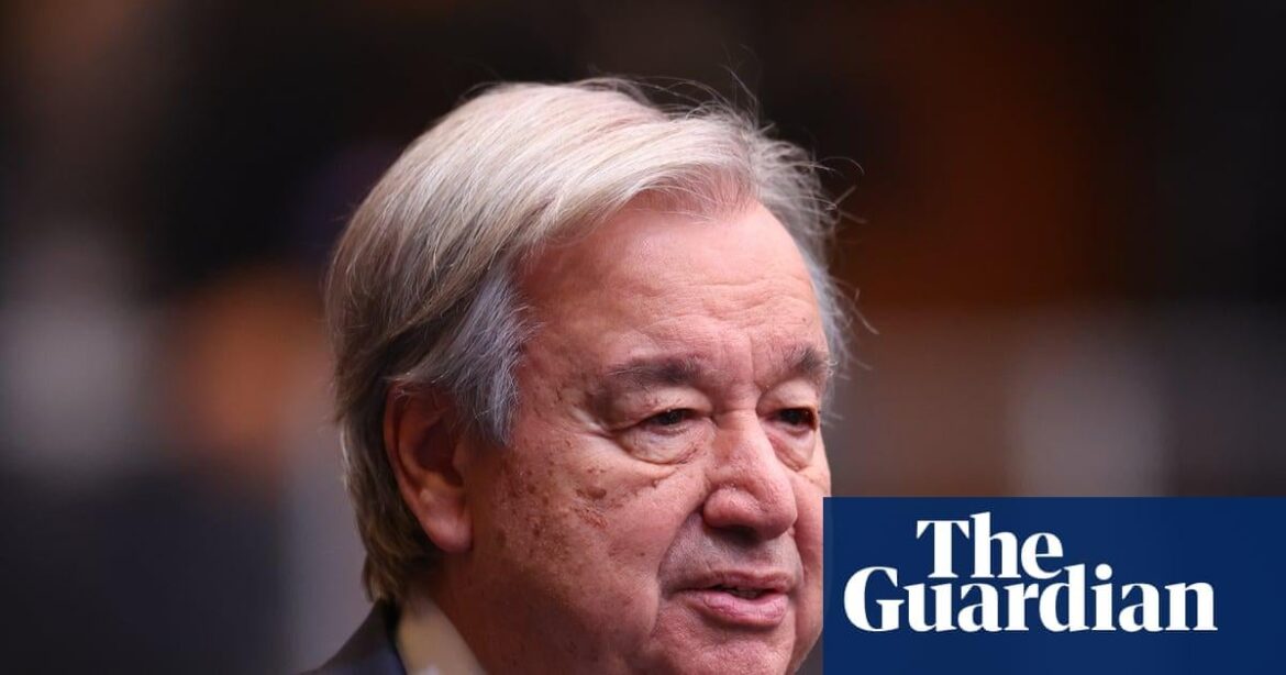 「今すぐ方針転換せよ」：人類は気温1.5度の目標を達成できていない、国連事務総長が語る