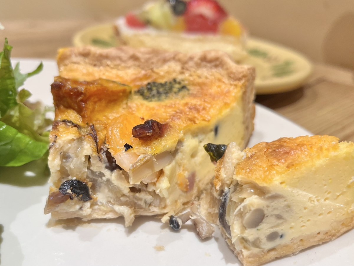 具だくさん手作りキッシュ