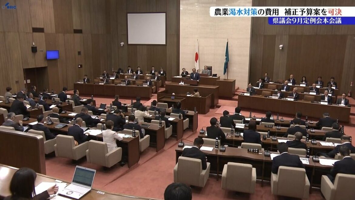 岩手県議会9月定例会、補正予算案などを可決 渇水・高温対策のポンプ設置費用に3000万円 | IBC NEWS | IBC岩手放送 - TBS NEWS DIG