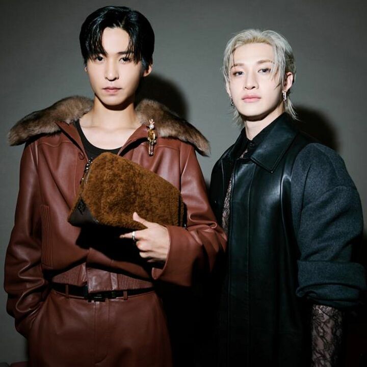 Snow Manメンバーで俳優としてもご活躍の目黒 蓮さんと「Stray Kids（ストレイキッズ）」のメンバー、バンチャンさん