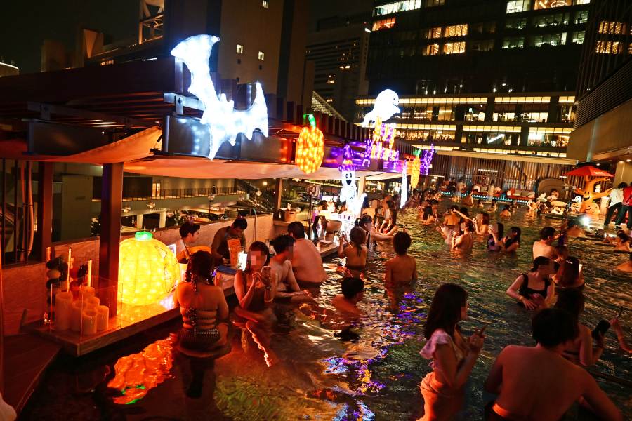 「うめきた温泉 蓮」