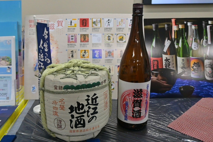 滋賀は水が豊かな土地で、酒造りに適しているという