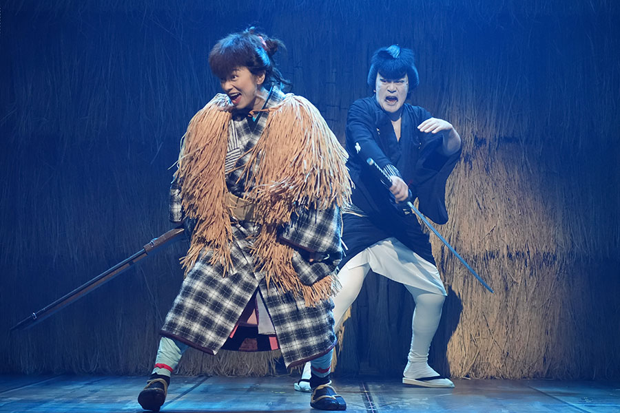 『爆烈忠臣蔵〜桜吹雪THUNDERSTRUCK』松本公演より【撮影：田中亜紀】