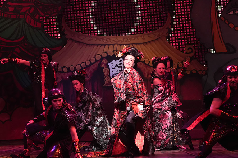 『爆烈忠臣蔵〜桜吹雪THUNDERSTRUCK』松本公演より【撮影：田中亜紀】