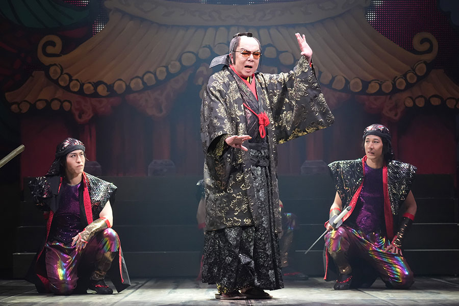 『爆烈忠臣蔵〜桜吹雪THUNDERSTRUCK』松本公演より【撮影：田中亜紀】