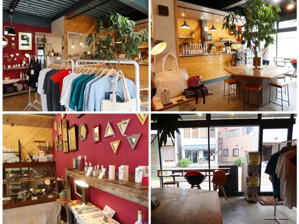 Equinox STOREが入っているのは写真中央の元薬局(筆者撮影)