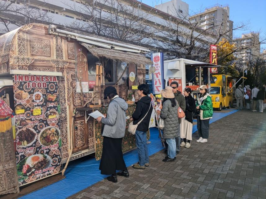 キッチンカーの様子