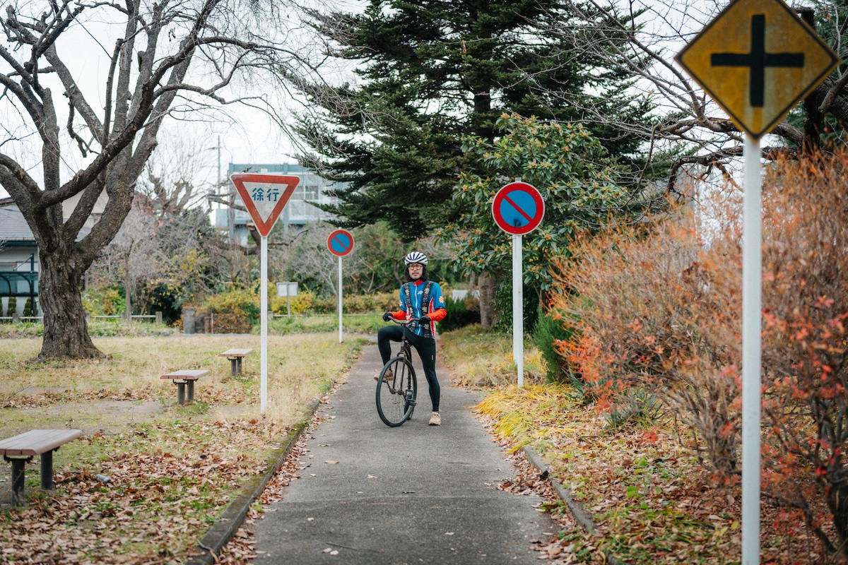 ダルマ自転車がゆく! 第2回@千歳が丘公園