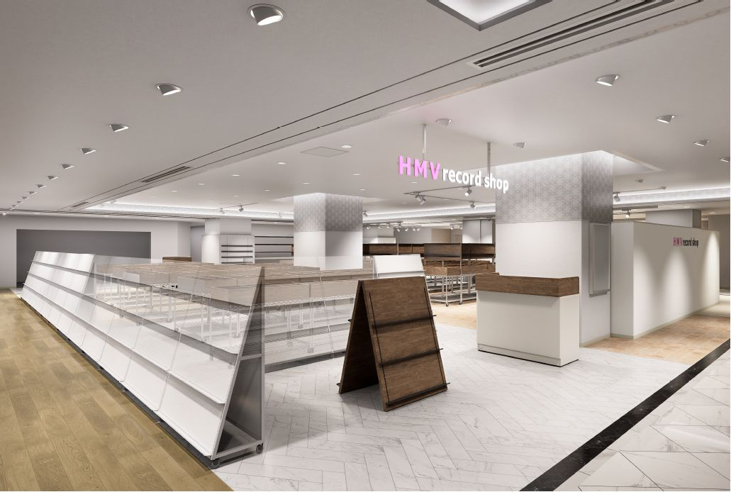 HMV record shop 心斎橋