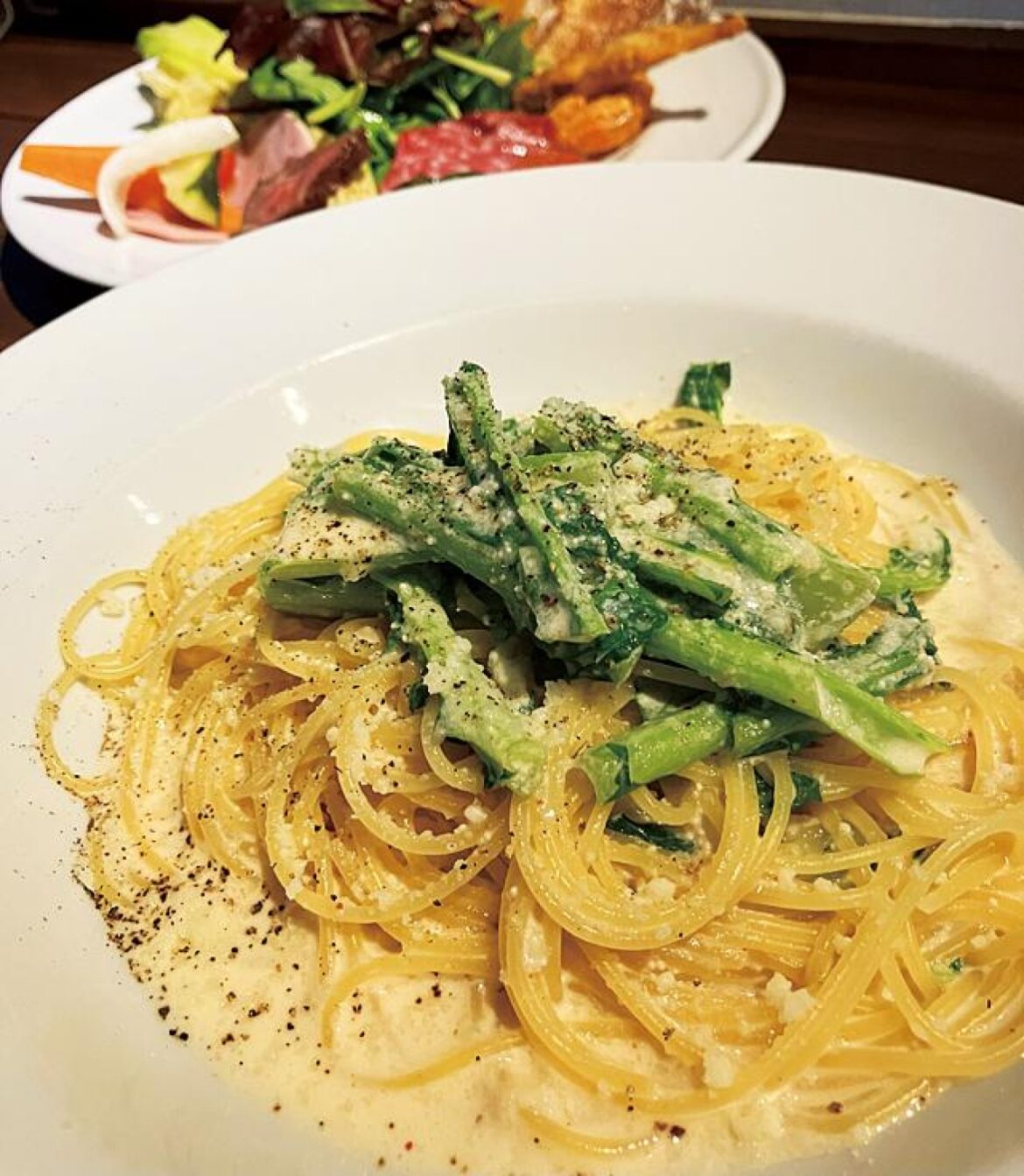 本日のパスタで提供 奈良の食材も使って　osteria orbetello（オステリア オルベテッロ） - ミルク・コク・濃厚感じる　冬メニュー｜奈良新聞デジタル