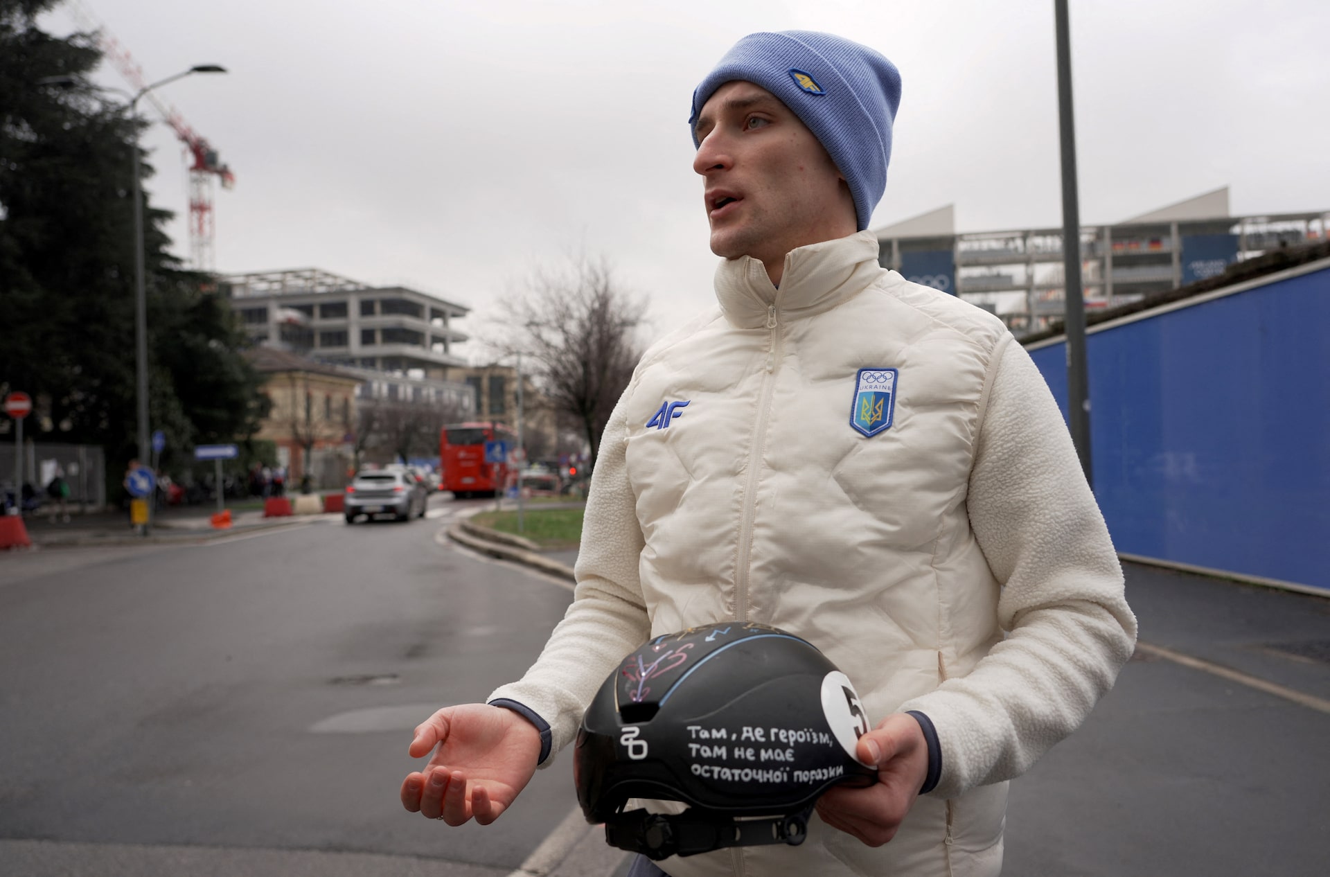 五輪＝ＩＯＣ、ヘルメットの文字も認めず　別のウクライナ選手に