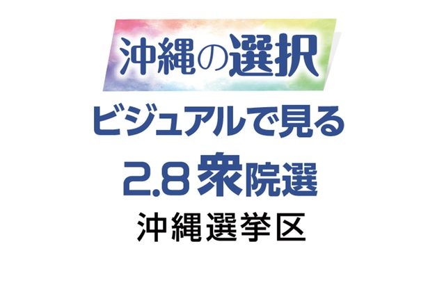 17人混戦、勝敗の行方は　ビジュアルで見る2・8衆院選＠沖縄