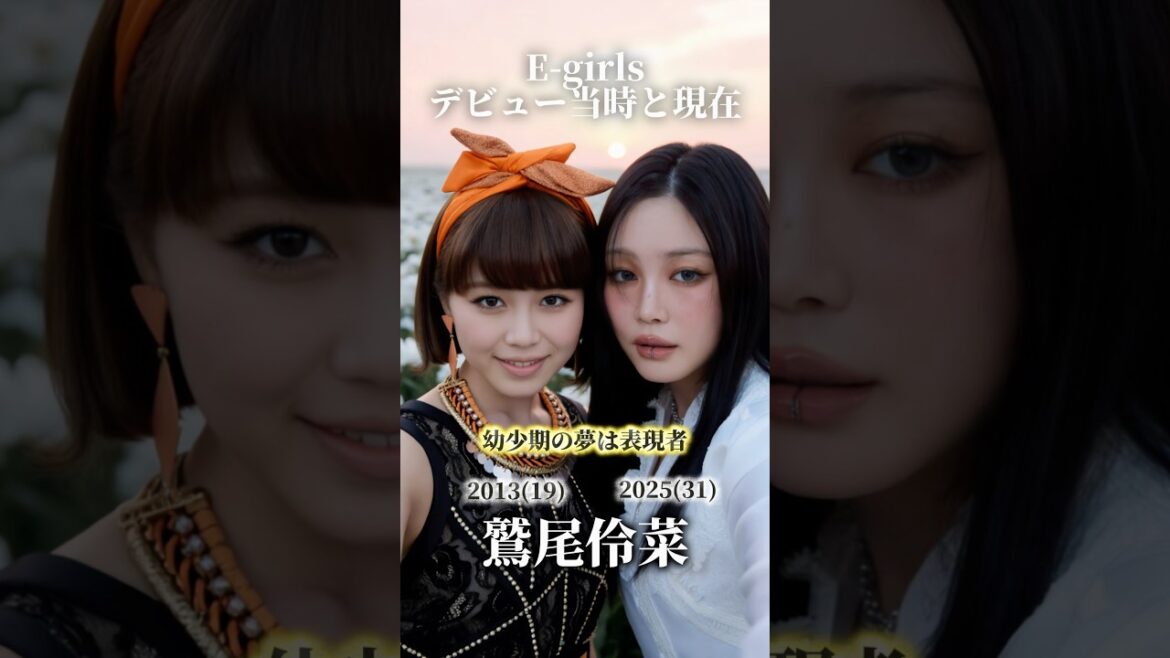 【E-girls】デビュー当時と現在