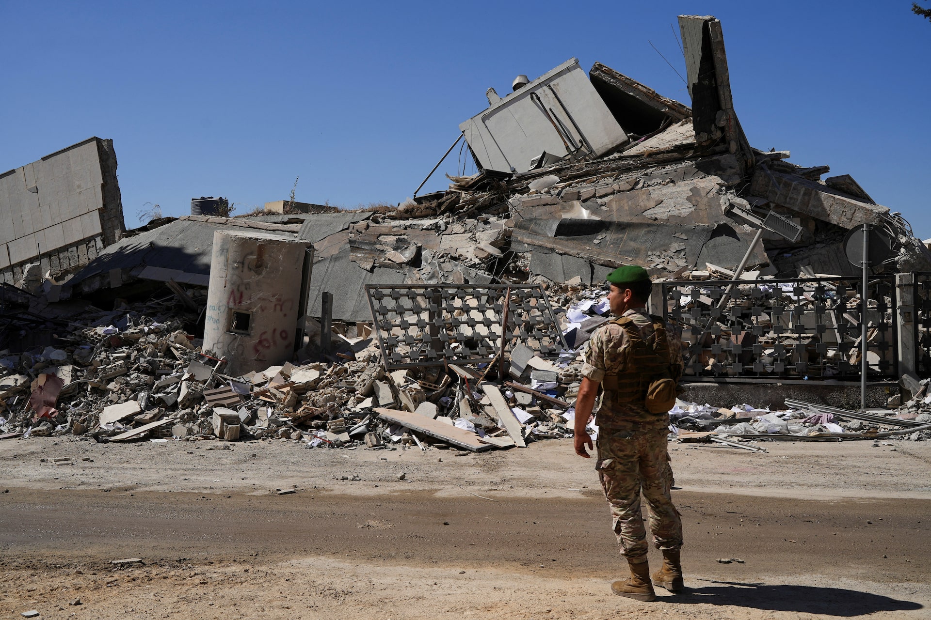 ナバティエでのイスラエル軍の攻撃の余波