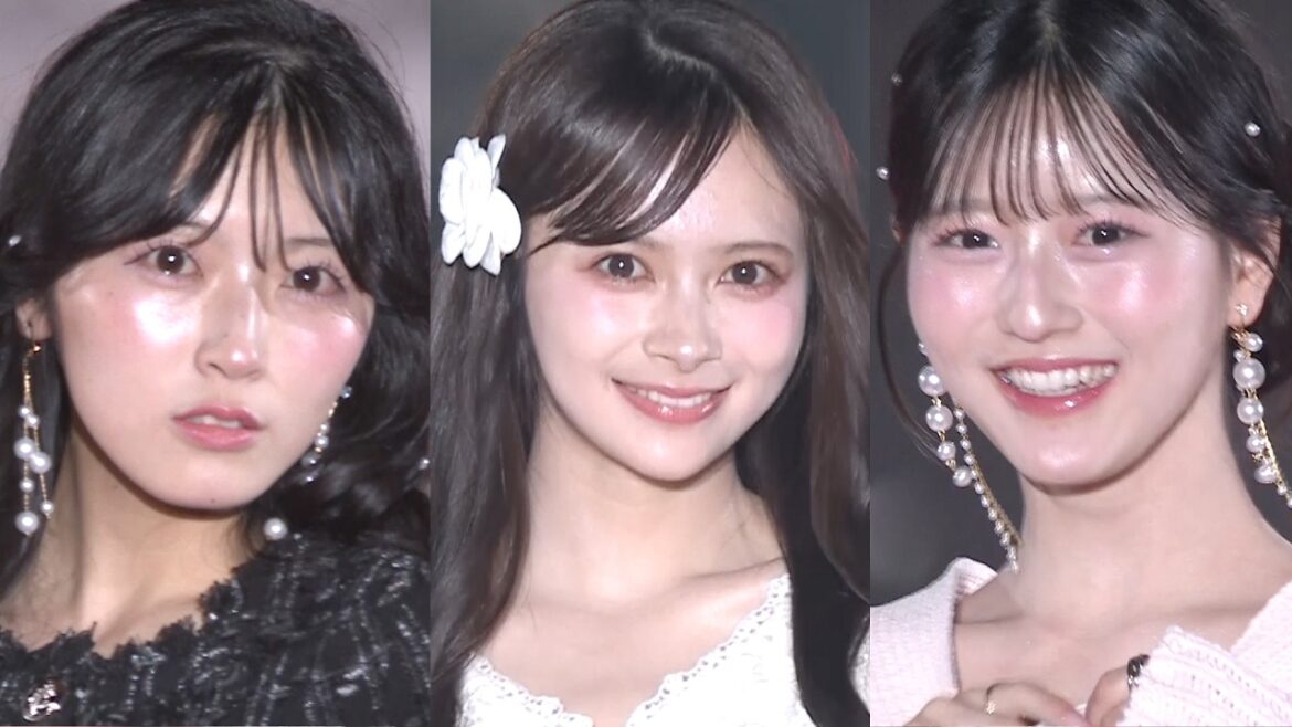 AKB48伊藤百花＆佐藤綺星＆八木愛月、次世代エース“星月花”が美競演！仲良しトリオがわちゃわちゃ　『関西コレクション2026 A/W』