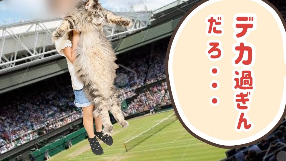 【世界でいちばん大きな猫】 メインクーンの巨大さを紹介します 【世界でいちばん大きな猫】 メインクーンの巨大さを紹介します