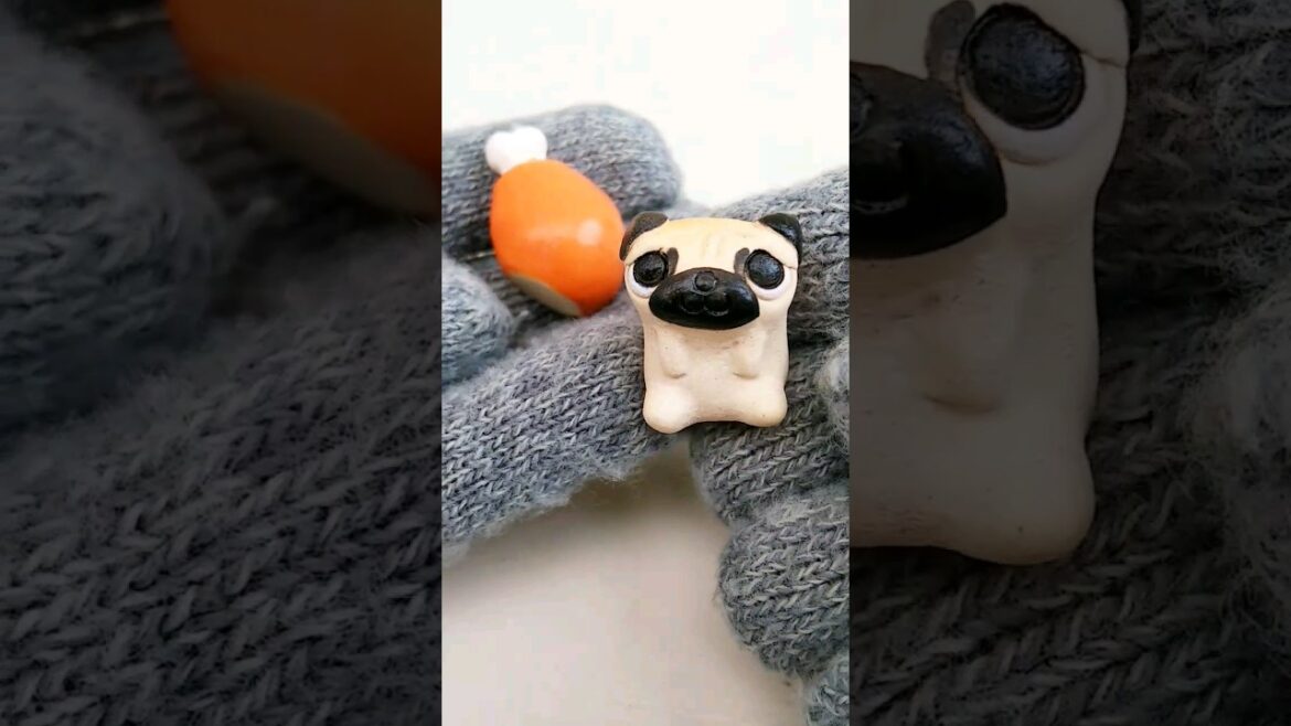 食いしんぼパグはお肉をかくす！Pug doll #shorts #マグネット #犬部