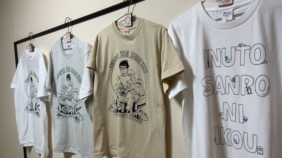 新作Tシャツおひろめ