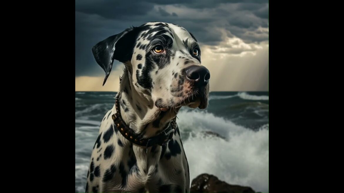 Dalmatian & Stormy Sea🌊: A Desenchantée Tale