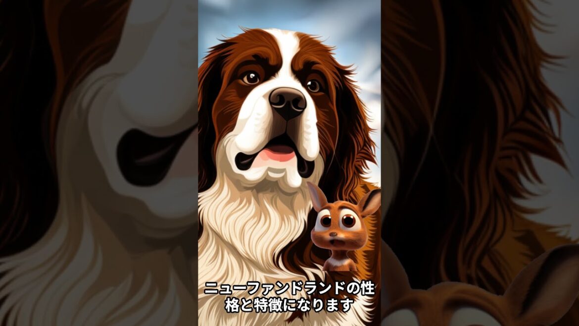 [ペットの豆知識]ニューファンドランドの性格と特徴と飼い方#shorts