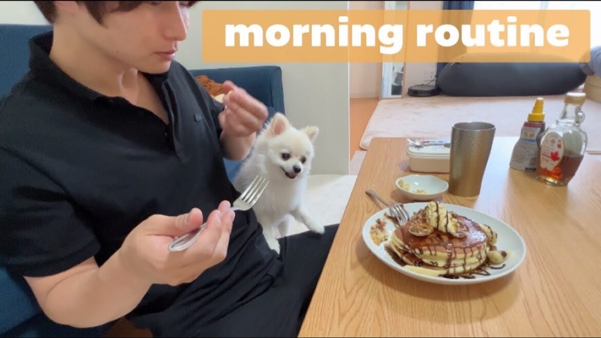 無職になった飼い主とポメラニアンのモーニングルーティーン 無職になった飼い主とポメラニアンのモーニングルーティーン