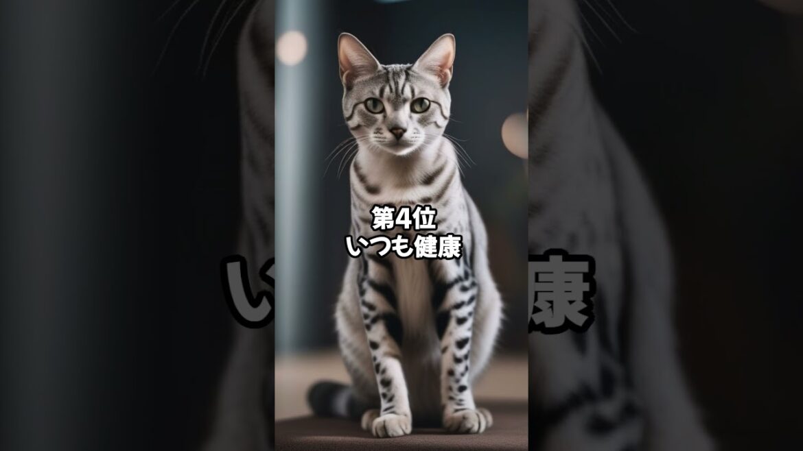 人気の猫 魅力解剖！エジプシャンマウを飼うメリットベスト5 #shorts