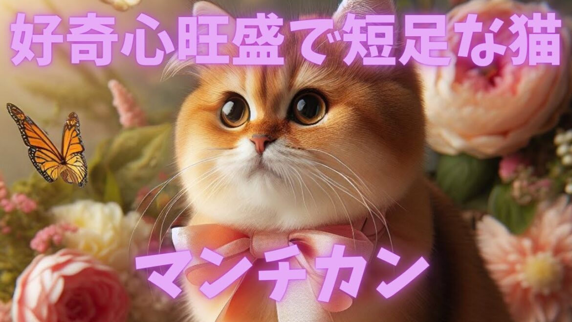 可愛くて飼いやすい猫種マンチカンの特徴や性格