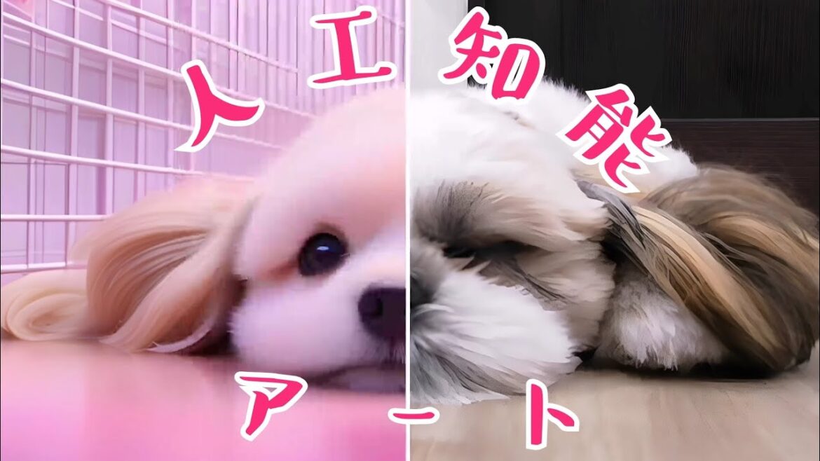 【シーズー】ＡＩアートでリンを変化してみた【人工知能】