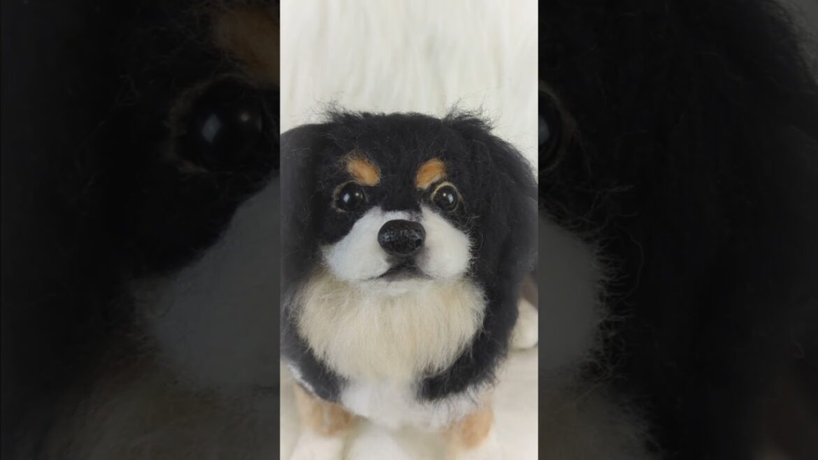 【飼い主様と愛犬の気持ちを預かった思いで愛犬そっくりドールを作成しています】#羊毛フェルト #dog #チベタン・スパニエル