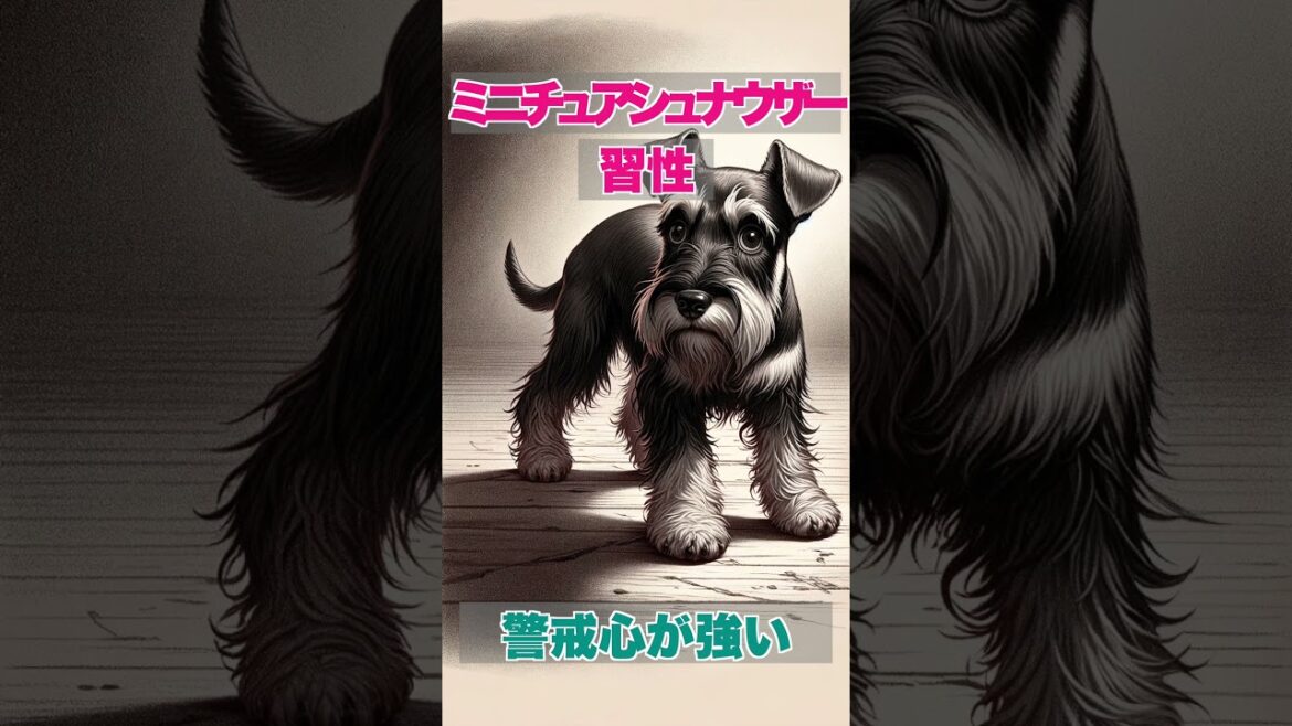 ミニチュアシュナウザーの習性