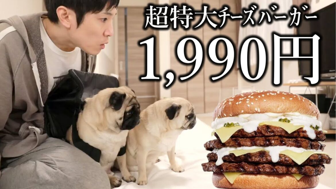 【生配信】初めてのウーバーイーツ！1637kcal、脂質126gのハンバーガーを注文してみる