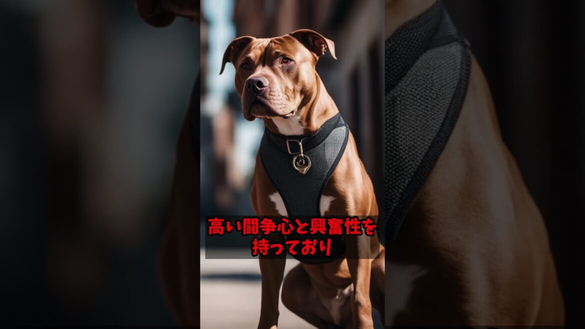 犬界４強その１ピットブル #動物  #雑学  #生き物 #犬 #ピットブル