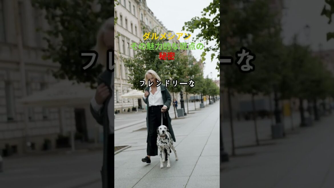 ダルメシアン、その魅力的な斑点の秘密