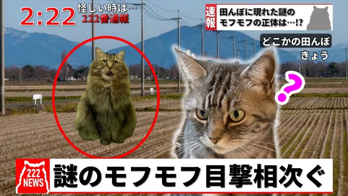 謎のモフモフ目撃相次ぐ 正体は国の天然記念猫か?