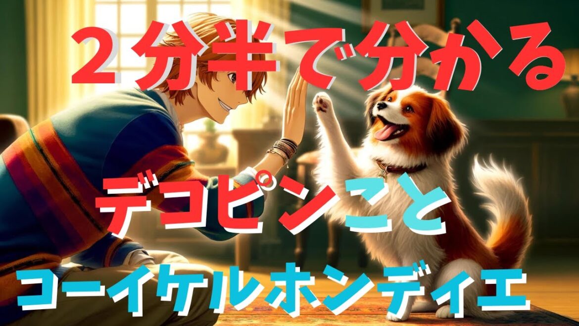２分半で紹介。「デコピン」ことコーイケルホンディエの特徴