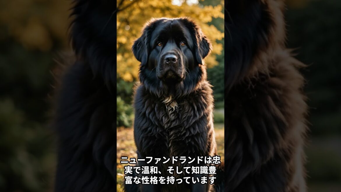 【ニューファンドランドの雑学】 #dog #雑学 #動物