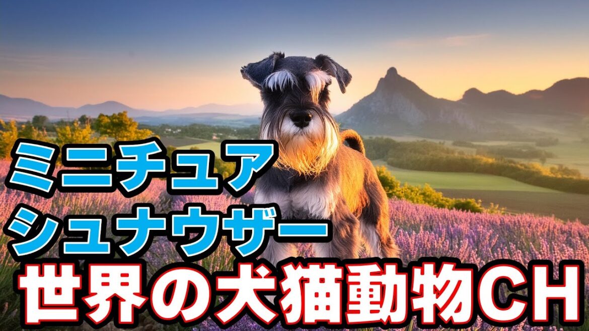 牧場の小さな番犬！ミニチュアシュナウザーの歴史と魅力_#世界の犬猫動物CH