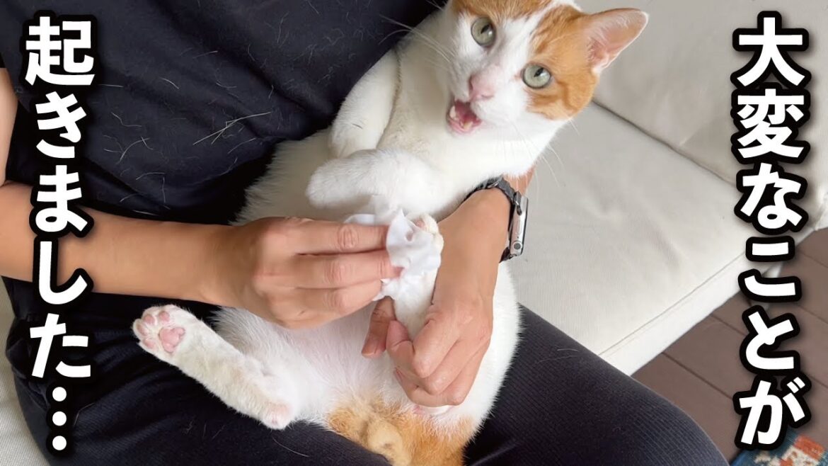 【甘えんぼ猫】後悔…こんなことになるなんて…少し目を離した隙の大事件