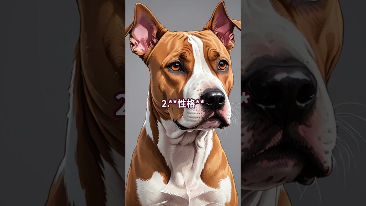 アメリカン・スタッフォードシャー・テリア #犬飼いたい＃アメリカン・スタッフォードシャー・テリア #知ってる＃雑学＃犬