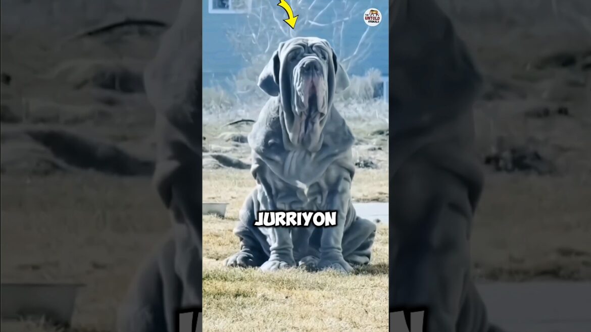 Neapolitan Mastiff - The Wrinkled Dog  #shorts