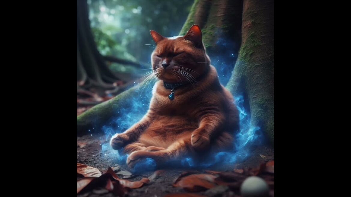 The Brown cat growing magic #cat#magiccat#cutecat#catlover#pet#short