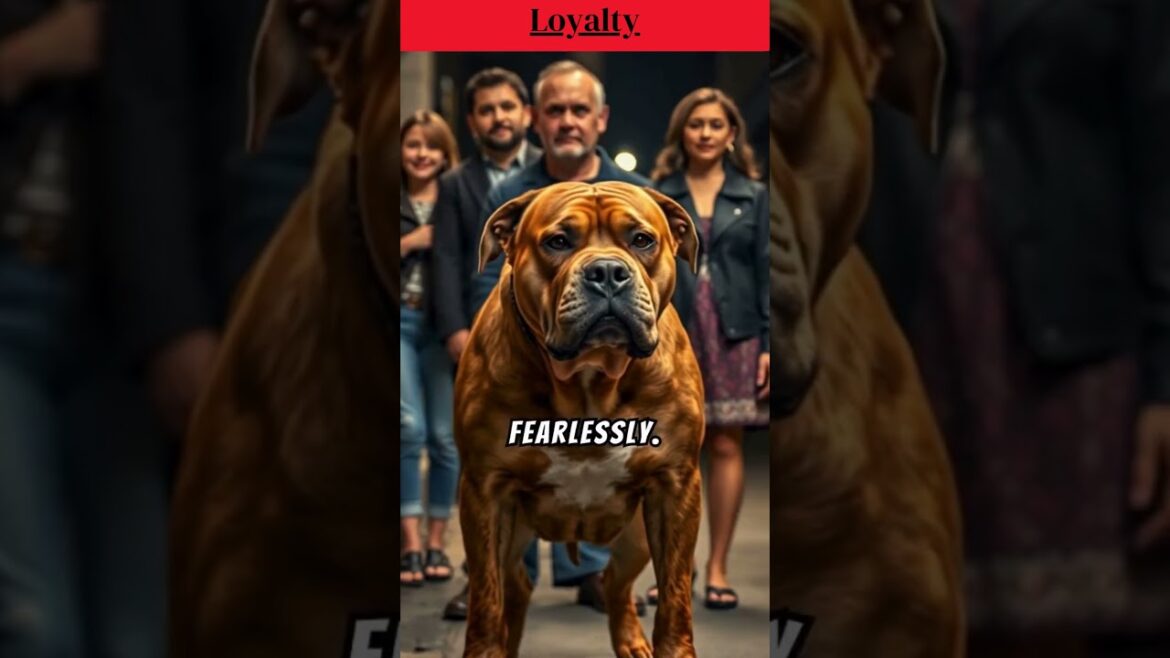 🐾 The Ultimate Loyal Companion: The American Staffordshire Terrier 🐾#shorts