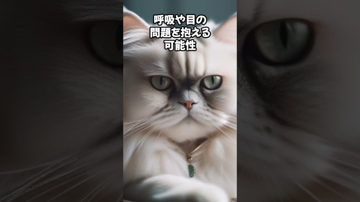 人気の猫 魅力解剖！ペルシャ猫を飼うデメリットベスト5 #shorts