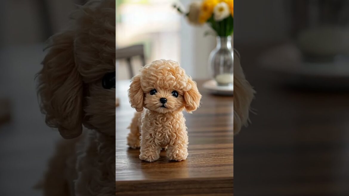 【手乗りトイプードル】ぬいぐるみ！？トイプードル！？ My Pocket Friends 30 #shorts #cute #puppy #toypoodle